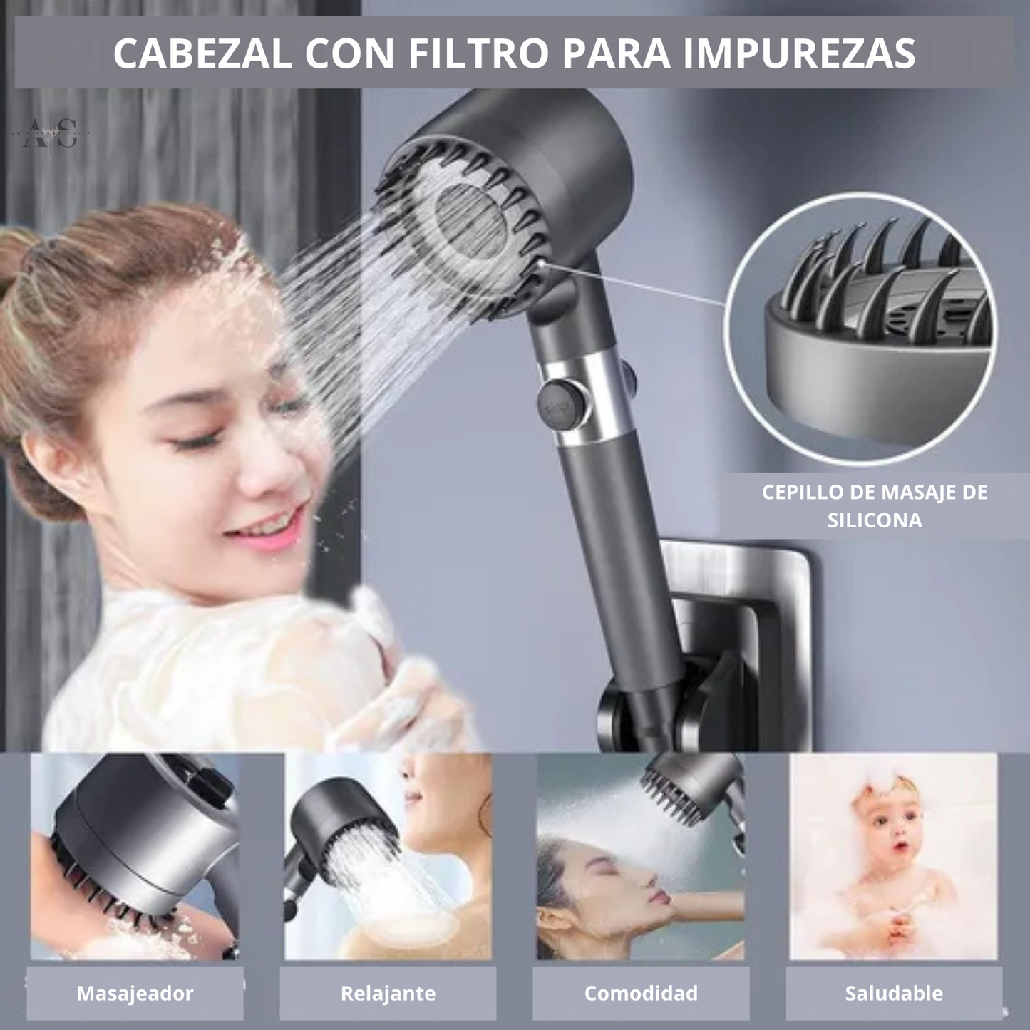 Ducha SPA + Regalo Alfombra Absorbente