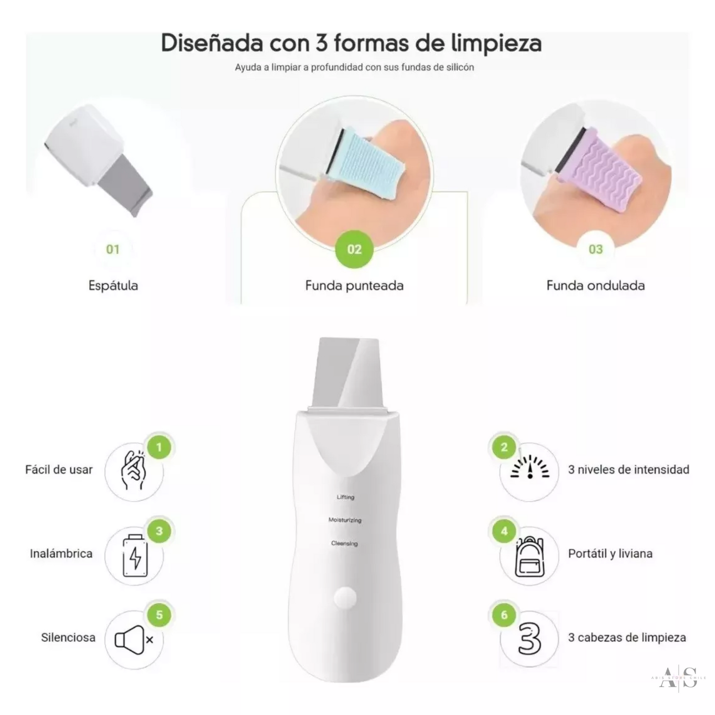Depurador Facial Ultrasónico