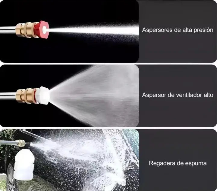 HIDROLAVADORA PORTATIL + 2 BATERIAS 98v + REGALO