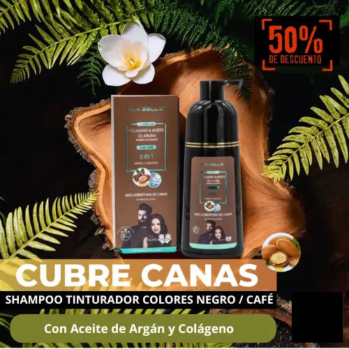 SHAMPOO PINTA CANAS MAX BELLE 400 ML
