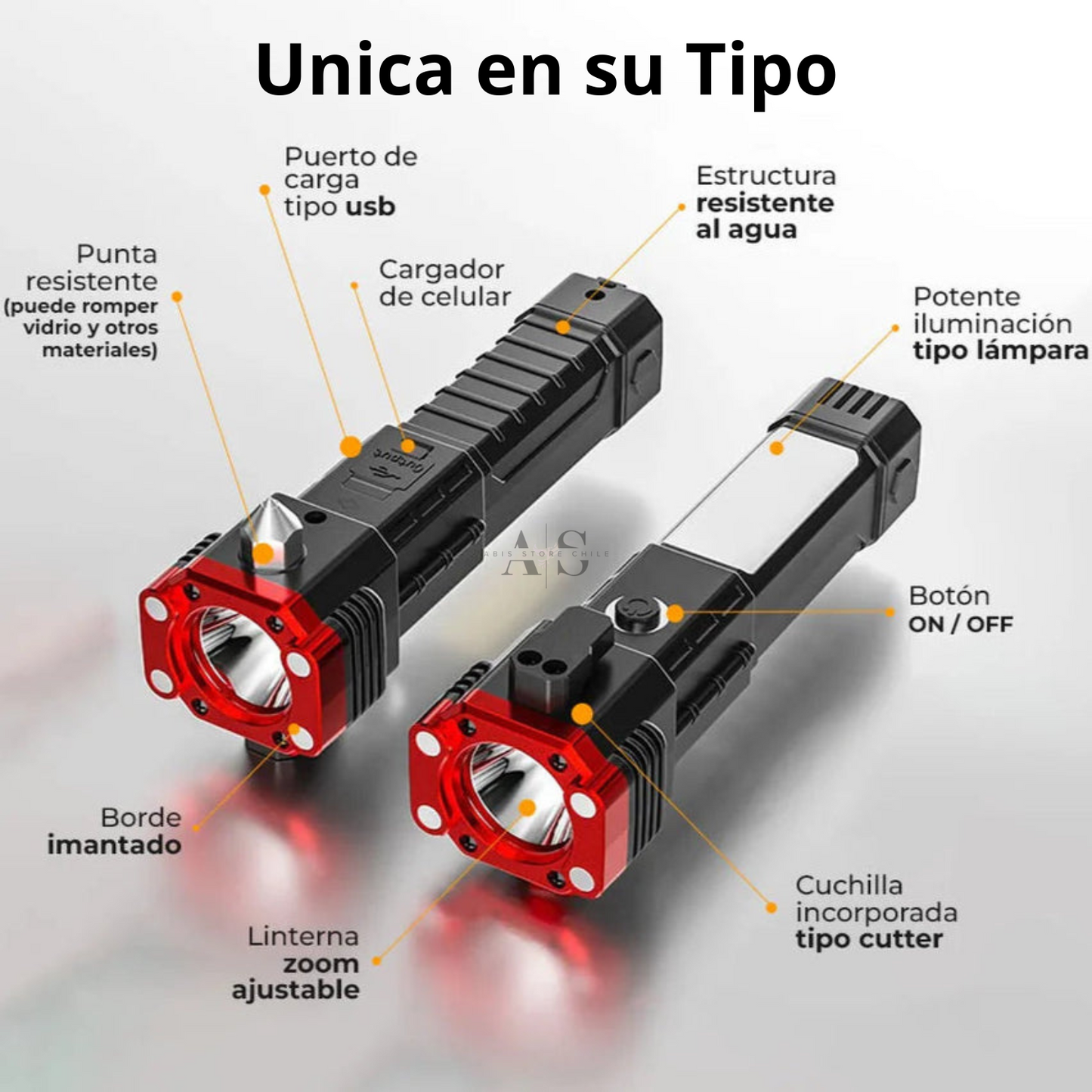 LINTERNA DE EMERGENCIA PRO