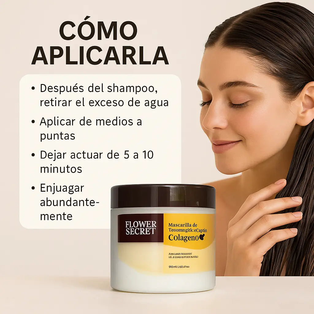 Mascarilla Tratamiento Capilar Colageno