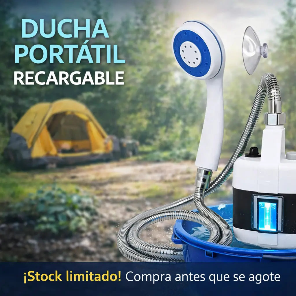 Ducha Portatil Para Camping Ducha Recarg