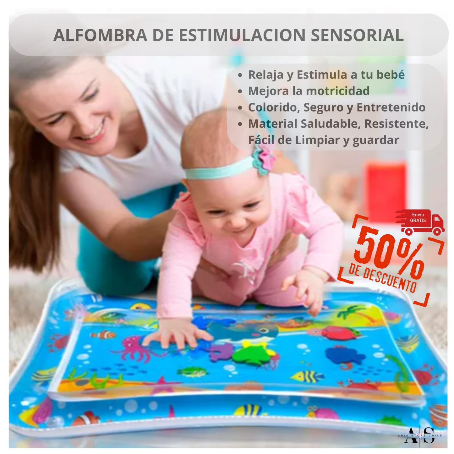 Alfombra Sensorial Para Bebes