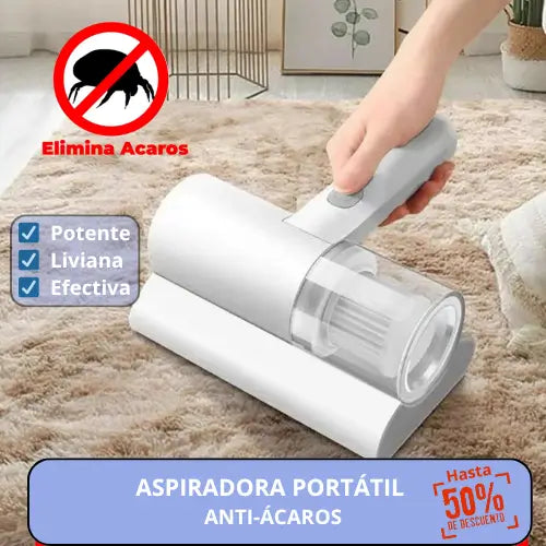 Aspiradora Portátil Antiácaros Mite Remover™