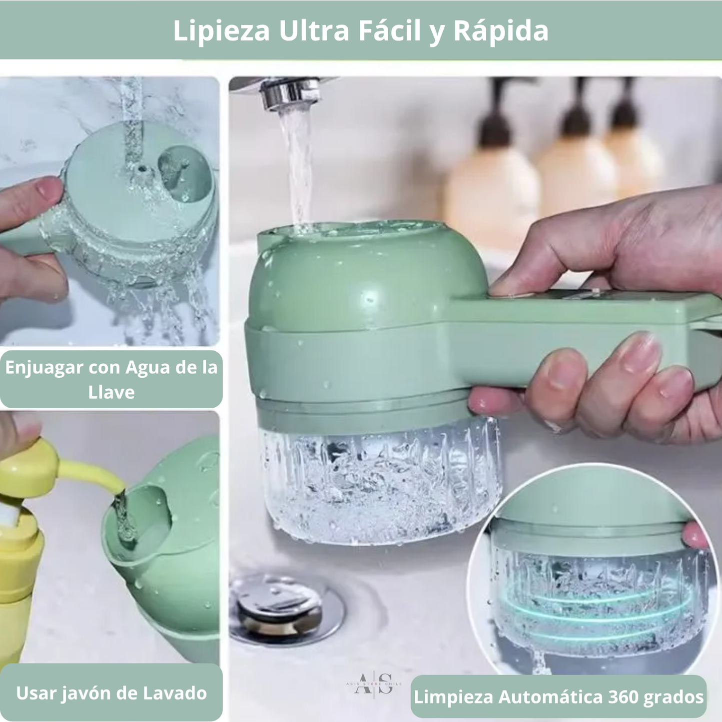 ⭐Picadora Multifunción Eléctrica Portátil